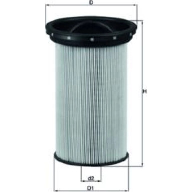 MAHLE Kraftstofffilter KX 69