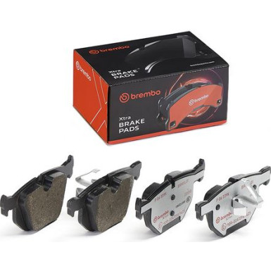 BREMBO Bremsklötze Xtra HA BMW 3, X1 04-15 XTRA LINE P 06 039X BREMBO Bremsklötze Xtra HA BMW 3, X1 04-15 XTRA LINE P 06 039X