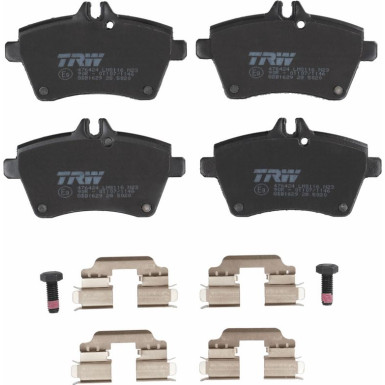 Bremsklötze VA MERCEDES W169 04 COTEC GDB1629 Bremsklötze VA MERCEDES W169 04 COTEC GDB1629