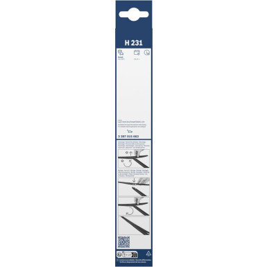Bosch Heckscheibenwischer Silencio VR53 3397015663 Bosch Heckscheibenwischer Silencio VR53 3397015663