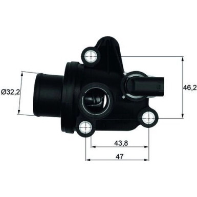 Integralthermostat TI 12 87