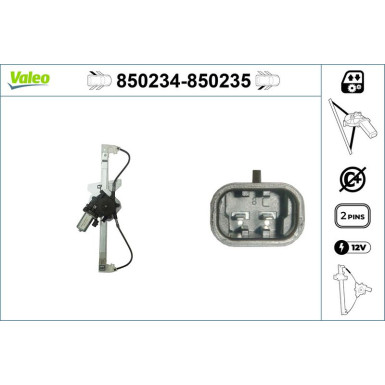 VALEO Fensterheber 850235 VALEO Fensterheber 850235