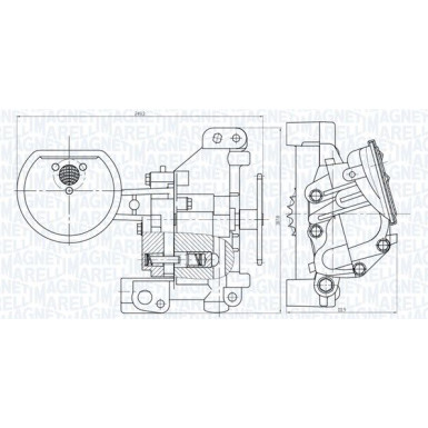 MAGNETI MARELLI Ölpumpe 351516000148 MAGNETI MARELLI Ölpumpe 351516000148