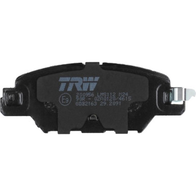 Bremsklötze HA MAZDA CX5 11 GDB2163 Bremsklötze HA MAZDA CX5 11 GDB2163