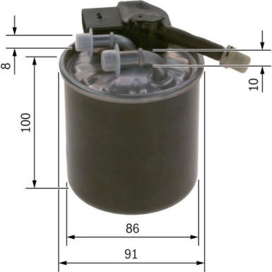 Kraftstofffilter MERCEDES C,E-Klasse 07 F 026 402 839