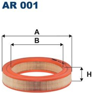 FILTRON Luftfilter AR 001