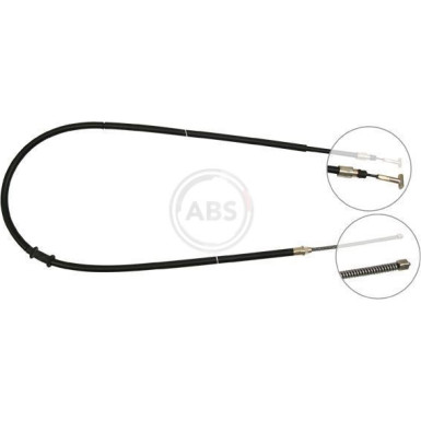 A.B.S. Handbremsseil Seilzug Festellbremse K18208 A.B.S. Handbremsseil Seilzug Festellbremse K18208