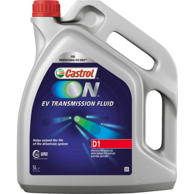 Castrol ON EV Transmission Fluid D1 5 Liter 15EAB2