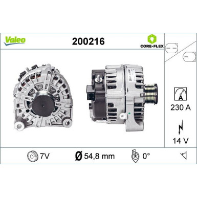 VALEO Generator 200216 VALEO Generator 200216
