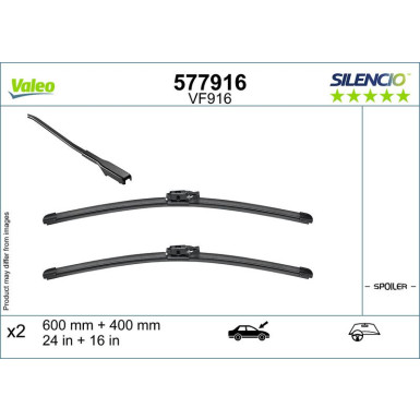 VALEO Scheibenwischer 577916 VALEO Scheibenwischer 577916