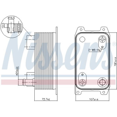 Ölkühler PKW 90941 Ölkühler PKW 90941