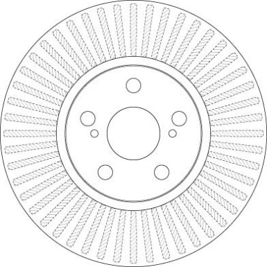 82 481 123 Bremsscheibe VA DF6234 82 481 123 Bremsscheibe VA DF6234