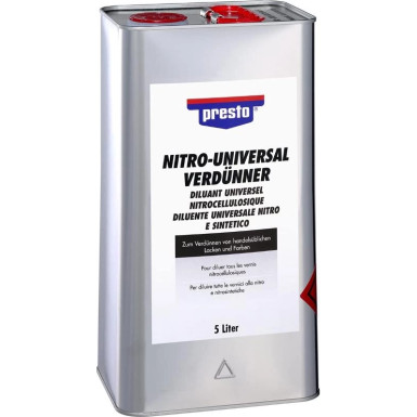 Presto Nitro Universalverdünnung 5 Liter Kanister Nitro-Universalverdünnung 5 l 171659