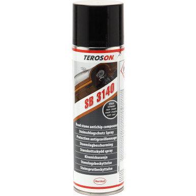 TEROSON SB 3140, Schwarz 500ml Steinschlagschutz Spray 787643