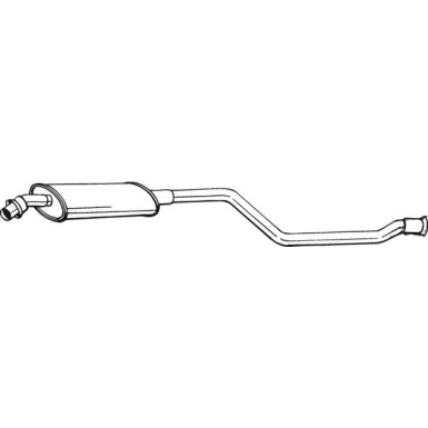 Bosch Automotive Auspuffschalldämpfer 282-685