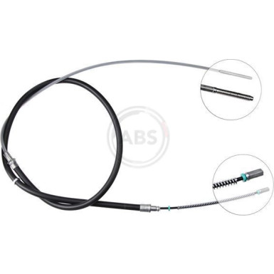 A.B.S. Handbremsseil Seilzug Festellbremse K12826 A.B.S. Handbremsseil Seilzug Festellbremse K12826