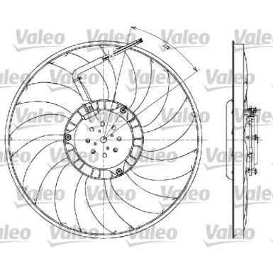 698610 Lüftermotor mit Lüfterrad AUDI A4 00-,A6 01 698610 Lüftermotor mit Lüfterrad AUDI A4 00-,A6 01