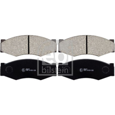 FEBI BILSTEIN Bremsbelagsatz, Scheibenbremse 170249 FEBI BILSTEIN Bremsbelagsatz, Scheibenbremse 170249