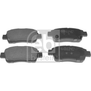 FEBI BILSTEIN Bremsbeläge 116271 FEBI BILSTEIN Bremsbeläge 116271