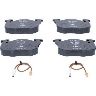 Bremsbelagsatz Renault P. Clio/Espace/Rapid 84-98 13.0460-3911.2 Bremsbelagsatz Renault P. Clio/Espace/Rapid 84-98 13.0460-3911.2