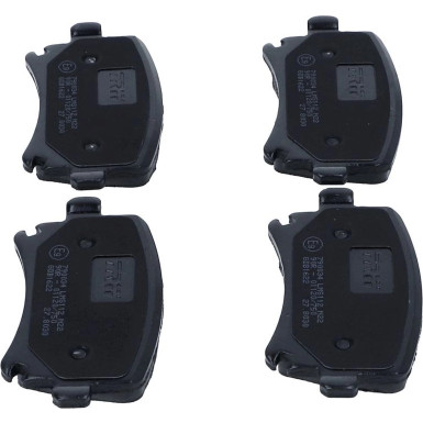Bremsklötze HA AUDI,SEAT,SKODA,VW Golf V,VI 06 COTEC GDB1622