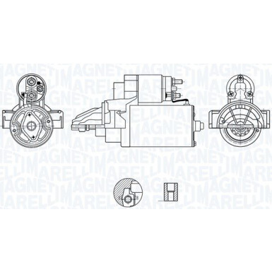 MAGNETI MARELLI Anlasser 063721421010 MAGNETI MARELLI Anlasser 063721421010