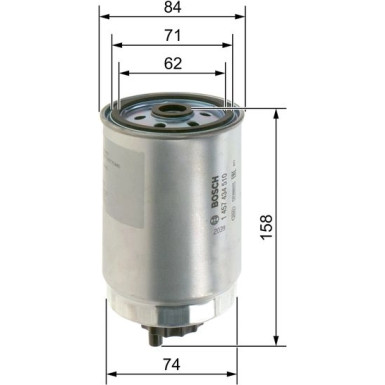 Kraftstofffilter 1457434510