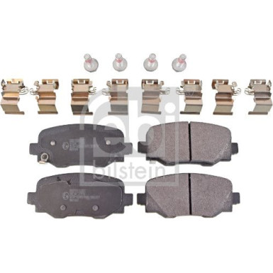 FEBI BILSTEIN Bremsbelagsatz, Scheibenbremse 116368 FEBI BILSTEIN Bremsbelagsatz, Scheibenbremse 116368