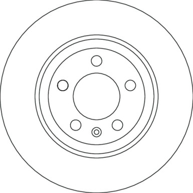 TRW Bremsscheibe DF4624 TRW Bremsscheibe DF4624