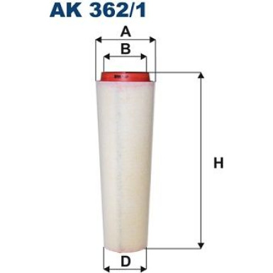 FILTRON Luftfilter AK 362/1