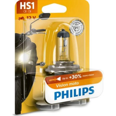 HS1 Vision Moto 30% mehr Licht speziell für Motorräder Vision moto 12636BW