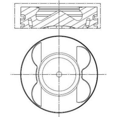 MAHLE Kolben 001 PI 00190 002