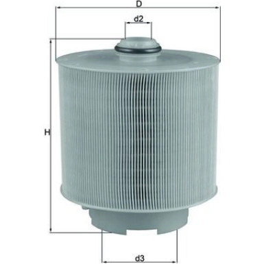 MAHLE Luftfilter LX 1006/2D