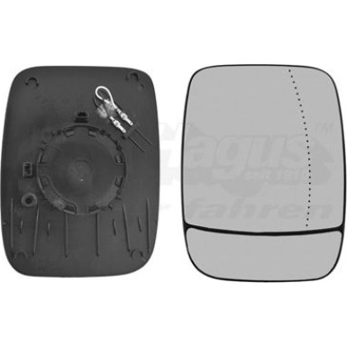 Spiegelglas, Außenspiegel Opel Vivaro asph. OE 95517331 HAGUS 3891838 Spiegelglas, Außenspiegel Opel Vivaro asph. OE 95517331 HAGUS 3891838