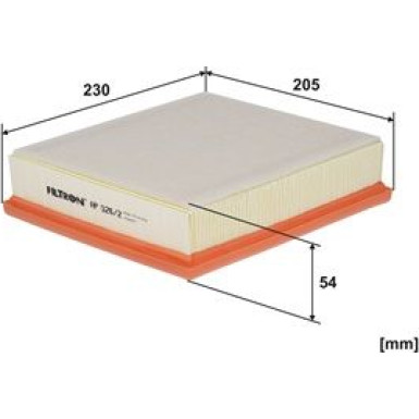 FILTRON Luftfilter AP 026/2