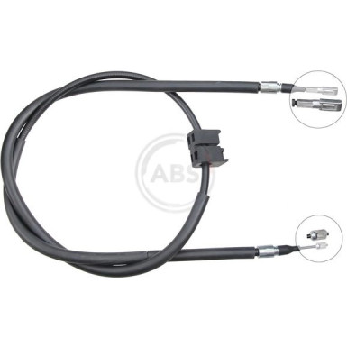 A.B.S. Handbremsseil Seilzug Festellbremse K13308 A.B.S. Handbremsseil Seilzug Festellbremse K13308