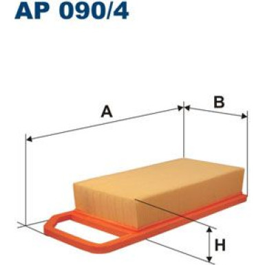 FILTRON Luftfilter AP 090/4