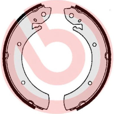 Bremsbackensatz HA S 68 516 Bremsbackensatz HA S 68 516