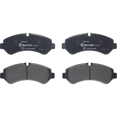 BREMBO Bremsklötze HA P 50 150 BREMBO Bremsklötze HA P 50 150
