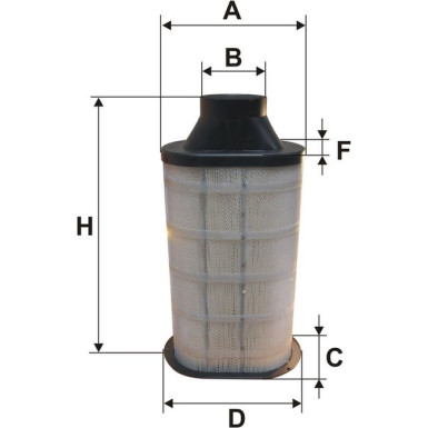 FILTRON Luftfilter AM 442/3