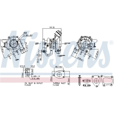 Nissens Turbo 93233 Nissens Turbo 93233