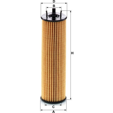 Mann & Hummel Ölfilter PKW HU 5003 z Mann & Hummel Ölfilter PKW HU 5003 z
