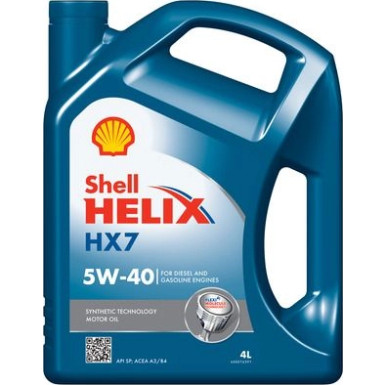 SHELL Helix HX7 SP 5W-40 4L 5W40HX7SP4SHL
