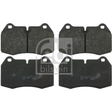FEBI BILSTEIN Bremsbeläge 16109 FEBI BILSTEIN Bremsbeläge 16109