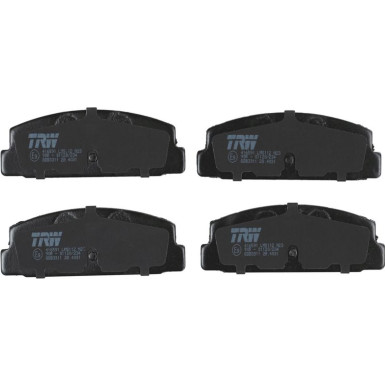 Bremsklötze HA MAZDA 626,6 98 COTEC GDB3311 Bremsklötze HA MAZDA 626,6 98 COTEC GDB3311