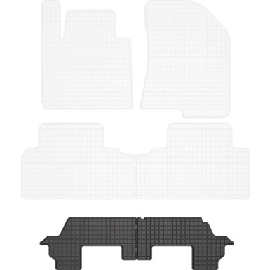 Passgenaue Kofferraummatte Gummimatten Kia Carens 7Os 2013 0435-3