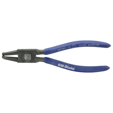 SW-Stahl Seegeringzange, 170 mm,gebogen innen 41402SB