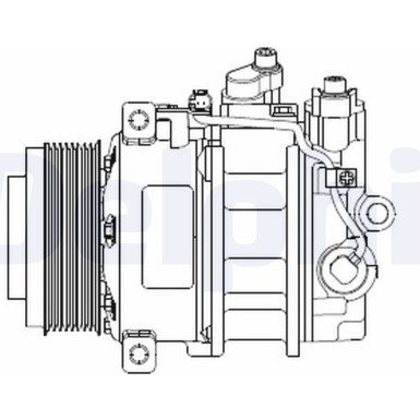 Kompressor, Klimaanlage CS20378