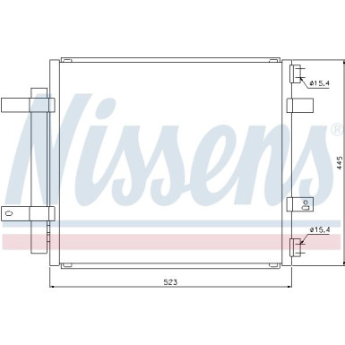 Kondensator PKW JAGUAR XJ 03 FIRST FIT 94866