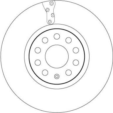 17 481 055 Bremsscheibe VA DF6695S 17 481 055 Bremsscheibe VA DF6695S